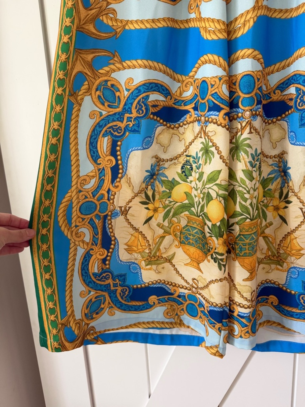 Coastal Dreamer Novelty Wide Leg Pants - Picture 7 of 11